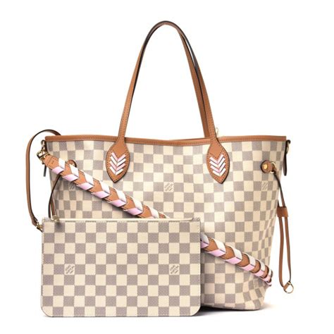 louis vuitton damier azur pink